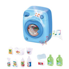 Kids Play Pretend School Small Appliances Mini Toy Washing Machine with Music